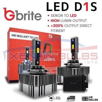 2X M10X LED D1S UPGRADE KIT FOR XENON REPLACEMENT 